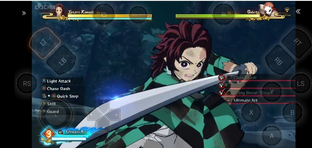 SAIU! COMO JOGAR DEMON SLAYER HINOKAMI CHRONICLES NO CELULAR ANDROID